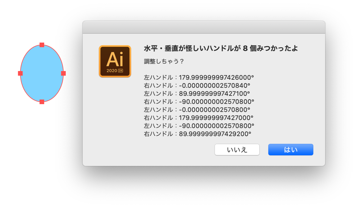 ハンドルの角度を調整する